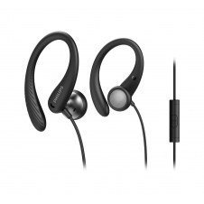 Philips TAA1105BK/00 auricular y casco Auriculares Alámbrico gancho de oreja, Dentro de o?do Deportes Negro