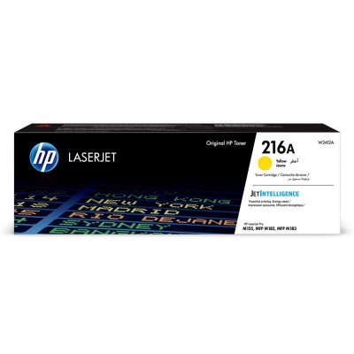 HP W2412A Amarillo Cartucho de Toner Original - 216A