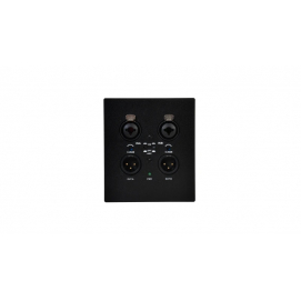 Adaptador DANTE mural de 2 entradas y 2 salidas Fonestar W-DANTE-22X