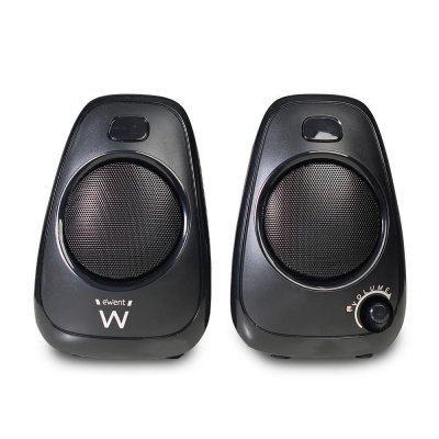 Altavoces ewent 2.0 ew3527 negro