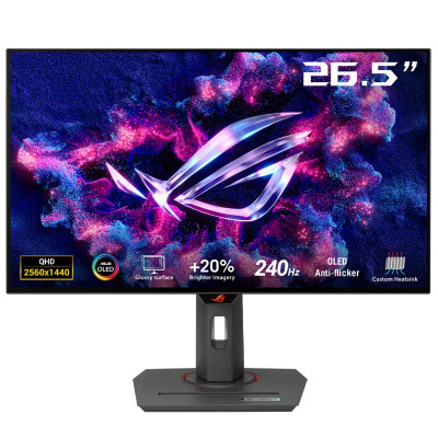 ROG Strix OLED XG27AQDMG pantalla para PC 67,3 cm (26.5) 2560 x 1440 Pixeles Quad HD Negro