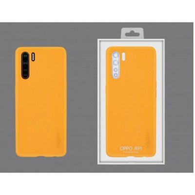 FUNDA MÓVIL OPPO A91 TPU ORANGE