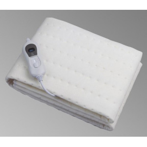 Calientacamas eléctrico FM CS-301, 150 x 80 cm, 60 W, 3 niveles, display retroiluminado, apagado automático 180 min, tejido extrasuave