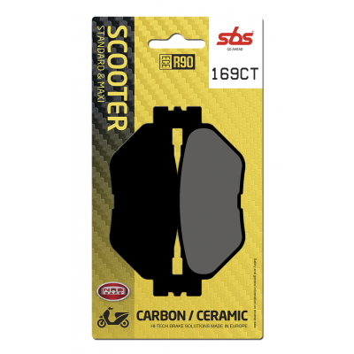 CT Scooter Carbon Tech Organic Brake Pads SBS 169CT