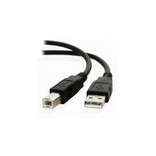 CABLE USB NANO CABLE USB2.0 A/M - USB2.0 B/M 1.0M NEGRO IMPRESORA 10.01.0102-BK