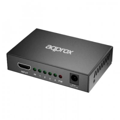 SPLITTER HDMI APPROX APPC31V3 1x HDMI IN 4xHDMI OUT 4K 30FPS
