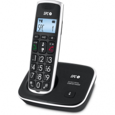 TELEFONO SPC DECT CONFORT KAISER NEGRO 7608N