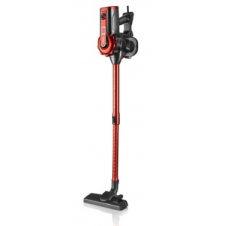 Haeger VC-600.048A aspiradora de pie y escoba eléctrica Aspiradora escoba 2 en 1 Corriente alterna Secar Ciclónico Sin bolsa 0,6 L 600 W Negro, Rojo