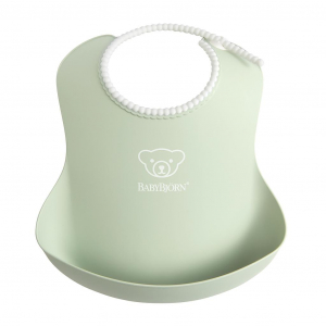 Babero BabyBjörn Color: Verde Pastel, Tamaño: Babero Individual