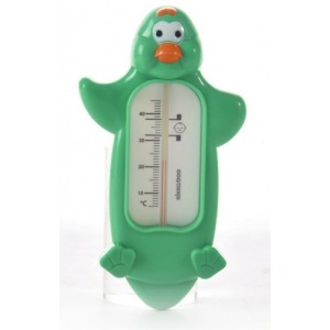 Termómetro  de  baño  Pinguino  Verde