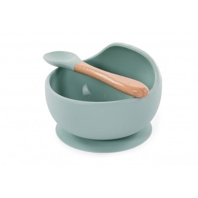 Bowl Silicona Ventosa con Cuchara