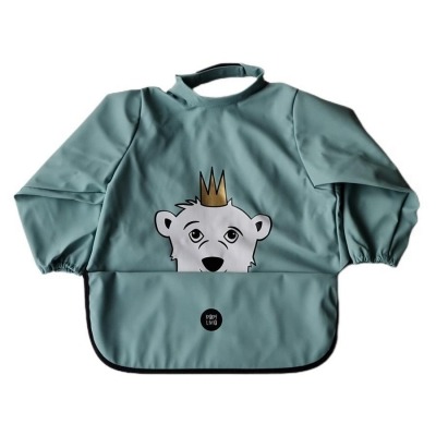 Babero Baby Livia Manga Larga Oso Polar