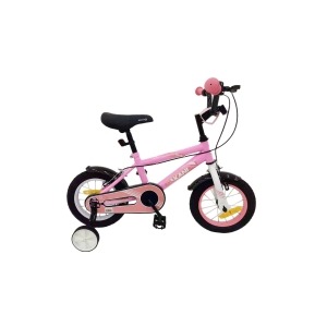 Bicicleta infantil de 12 pulgadas Makani Windy Rosa