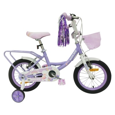 Bicicleta infantil de 14 Pulgadas Makani Breeze Púrpura