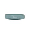 Plato Silicona con ventosa Menta
