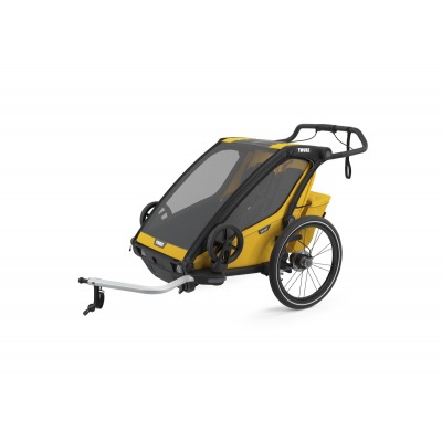 Multifuncional Thule Chariot Sport para 2 niños Amarillo