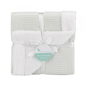 Manta Interbaby Nido Abeja más Borreguillo