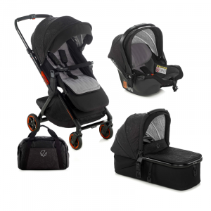 Carrito Trio Jane Newel + Micro Pro 2 + Koos i-Size R1 Carbón Limited Edition