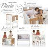 Minicuna Colecho Nicola Ikid Blanca 5 en 1