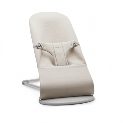 Hamaca Bliss BabyBjörn Material: Tejido 3D Jersey, Color: Beige Claro