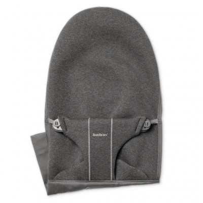 Asiento de Tela para Hamaca Bliss BabyBjörn Material: Tejido 3D Jersey, Color: Gris Carbon