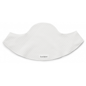 Babero para Mochila Porta Bebé BabyBjörn Color: Blanco, Tamaño: Para Mochila Porta Bebé Mini y Move