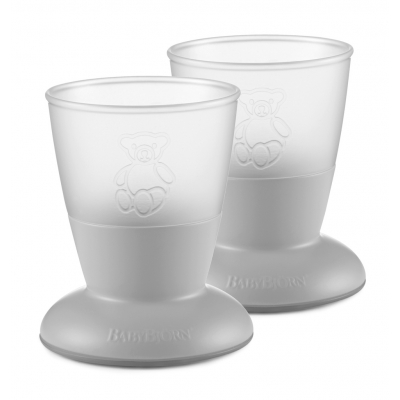 Pack Vasos BabyBjörn, 2 piezas Color: Gris