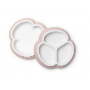 Pack Platos BabyBjörn, 2 piezas Color: Rosa Pastel