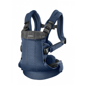 Mochila Porta Bebé Harmony BabyBjörn Material: Tejido Mesh, Color: Azul Marino