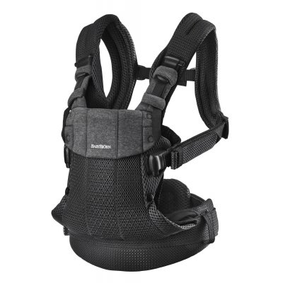 Mochila Porta Bebé Harmony BabyBjörn Mesh Negra