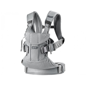 Mochila Porta Bebé Harmony BabyBjörn Mesh Gris Plata