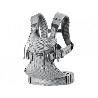 Mochila Porta Bebé Harmony BabyBjörn Mesh Gris Plata