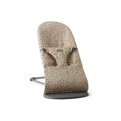 Hamaca Bliss BabyBjörn Tejido Woven Beige Gris Oscuro