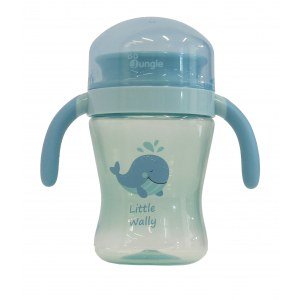 Vaso 360 Antigoteo Ballena Azul