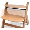 Trona de madera Osann Jill Natural con Cojín Gris
