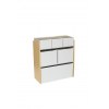 Mueble con cajas Crema