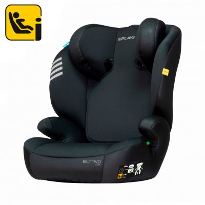 Silla de coche Play BELT TWO Negro