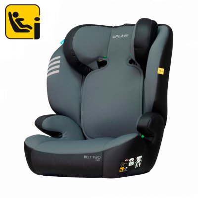 Silla de coche Play BELT TWO Gris