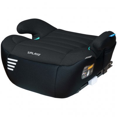 Silla de coche Play THREE FIX Negro Black Eagle