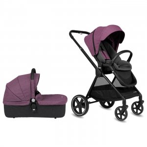Cochecito Optim M2 con capazo Casualplay Violeta