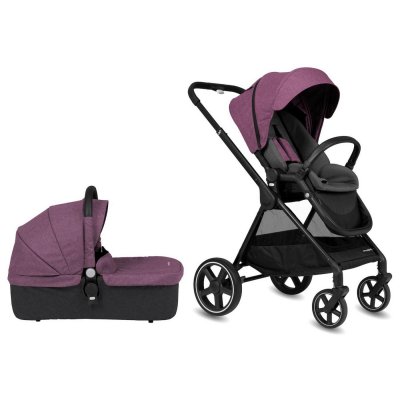 Cochecito Optim M2 con capazo Casualplay Violeta