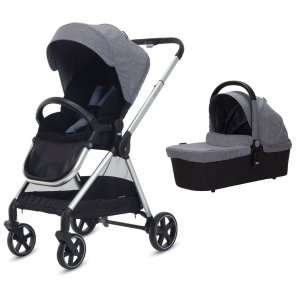Silla de Paseo Vintage XT M2 con capazo Casualplay Gris
