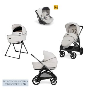 Cochecito Inglesina Aptica 2025 System Quattro Darwin Opal Ivory