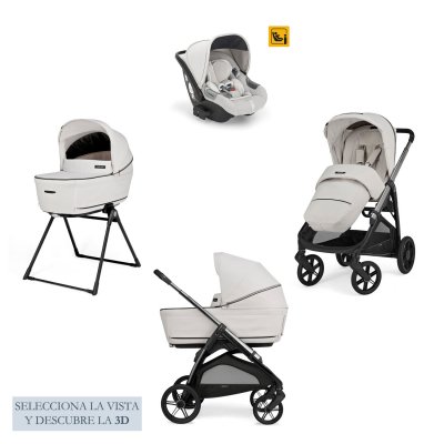 Cochecito Inglesina Aptica 2025 System Quattro Darwin Opal Ivory