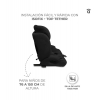 SILLA DE COCHE 76-150 CM ASALVO ROUTEFIX BLACK