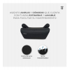 SILLA DE COCHE ASALVO BOOSTER 125-150 CM SMARTSAFE BLACK