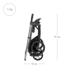 Cochecito Inglesina Aptica System Duo 2025 Platinum Grey