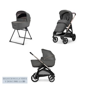 Cochecito Inglesina Aptica System Duo 2025 Velvet Grey