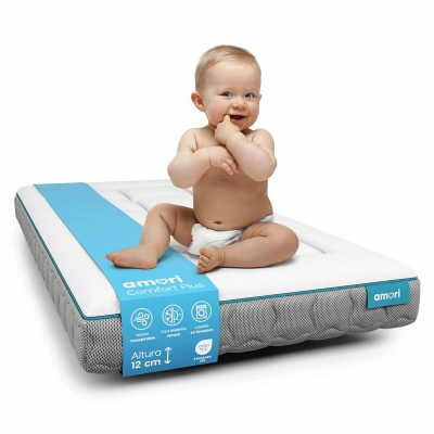 Colchón de Cuna Babykeeper 12 cm Amori Comfort Plus 120 X 60