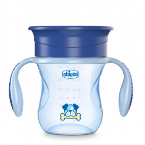 Vaso de Aprendizaje Chicco Perfect 360 Azul